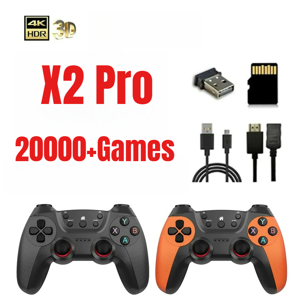 Gaming Console X2 - X2 Ultra Pro Game Stick 4K