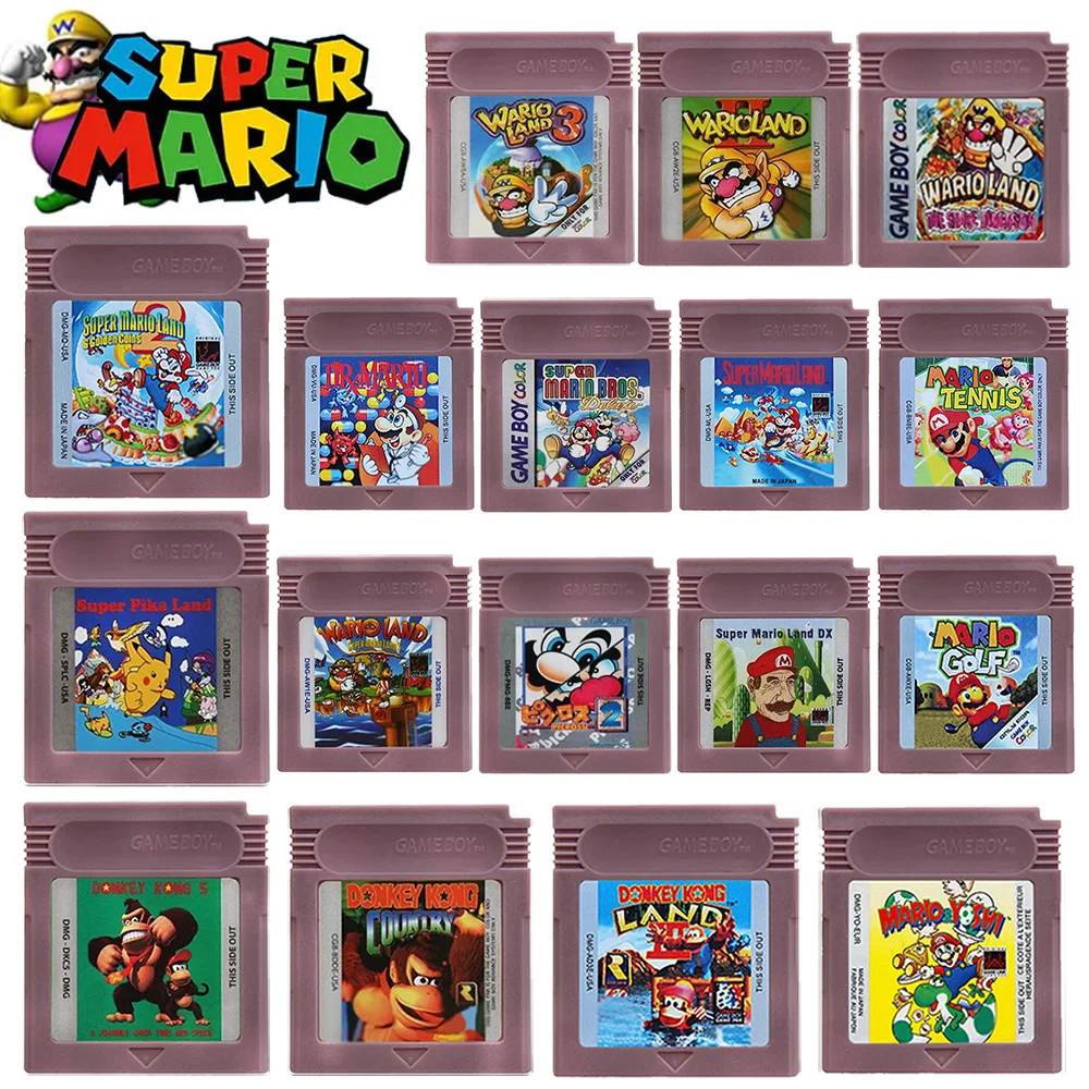 Gaming Console Mario - Mario Series GBC 16 Bit Game