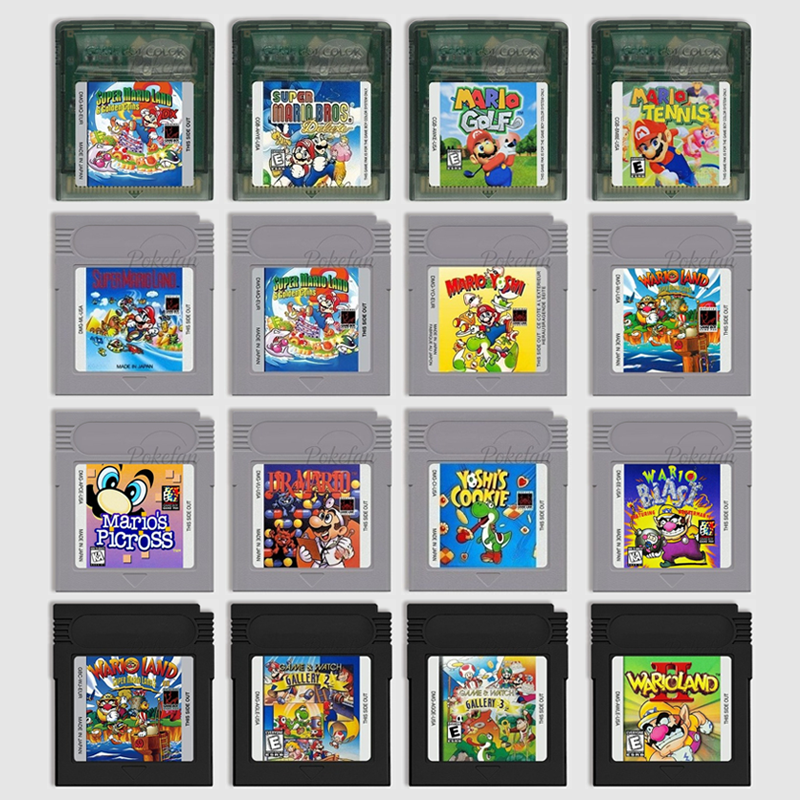 Gaming Console Mario - Battery Save Game Cartridge Video Game