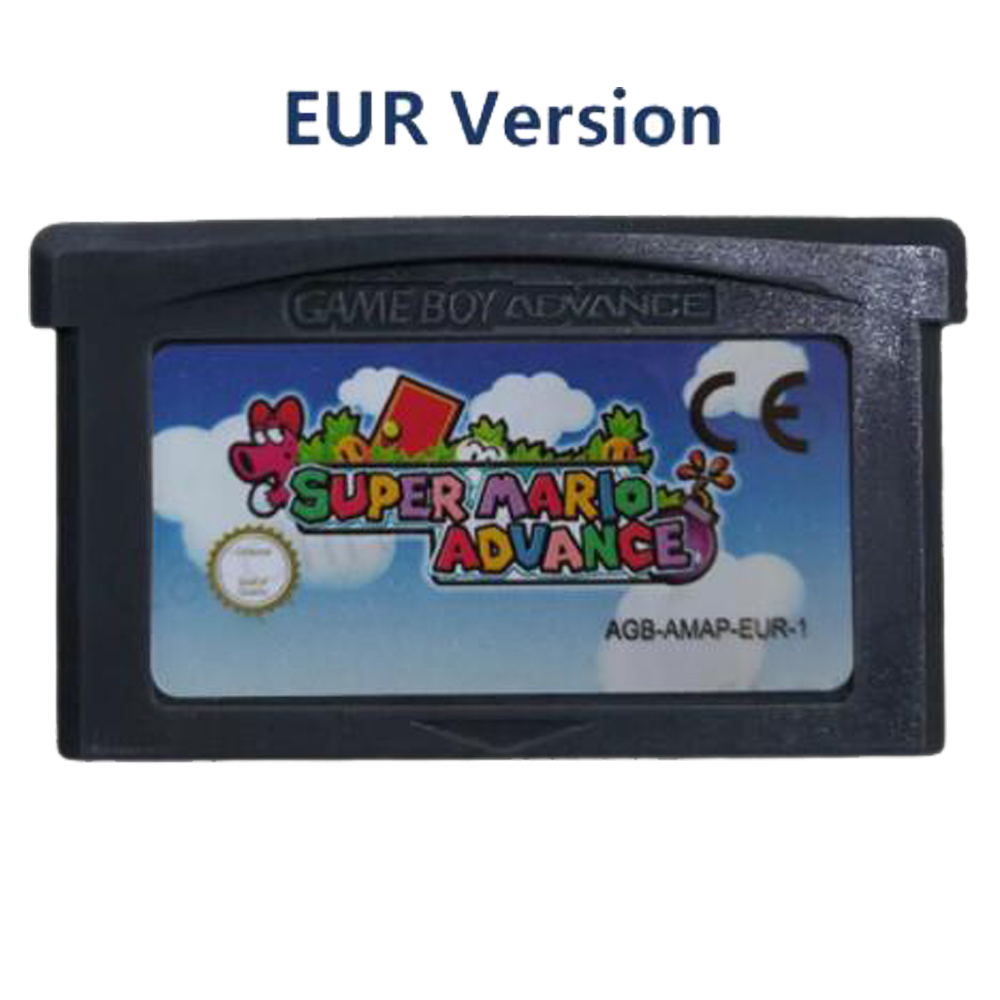 GBA Game Cartridge 32-Bit Vide - مراجعة Gaming Console Mario وسعره