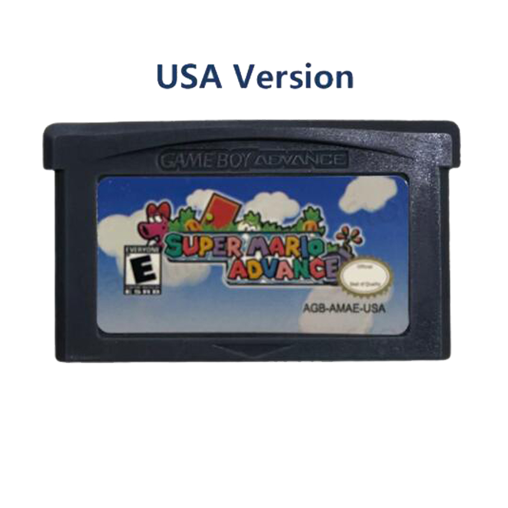 GBA Game Cartridge 32-Bit Vide - مراجعة Gaming Console Mario وسعره