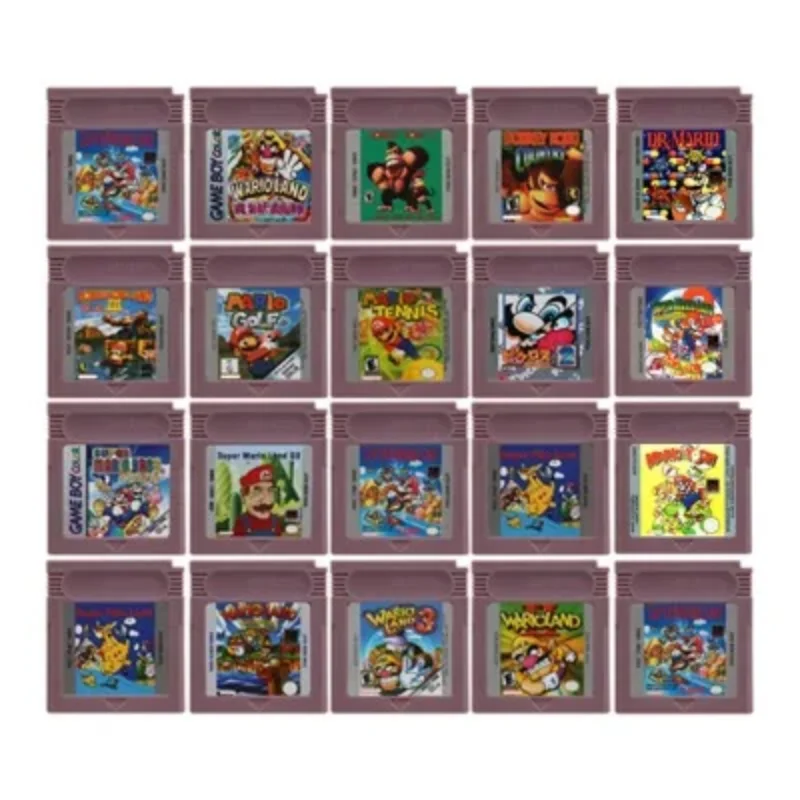 Mario Series GBC 16 Bit Game V - مراجعة Gaming Console Mario وسعره