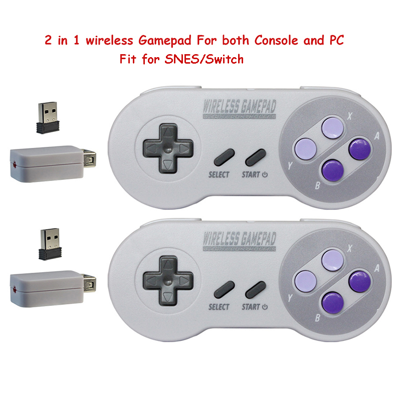 2.4G Purple Game Controller Jo - مراجعة Gaming Console Mario وسعره