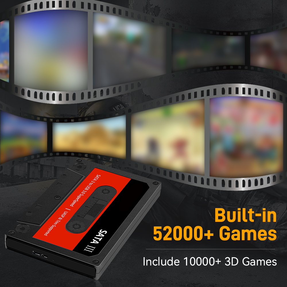 Batocera 500G/2T Emulator Game - مراجعة Gaming Console Video Game وسعره