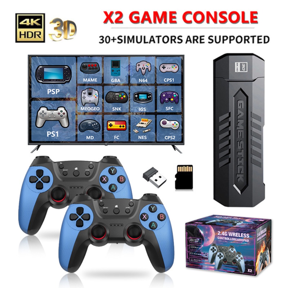 X2 Retro Game Stick 4K Video G - مراجعة Gaming Console X2 وسعره
