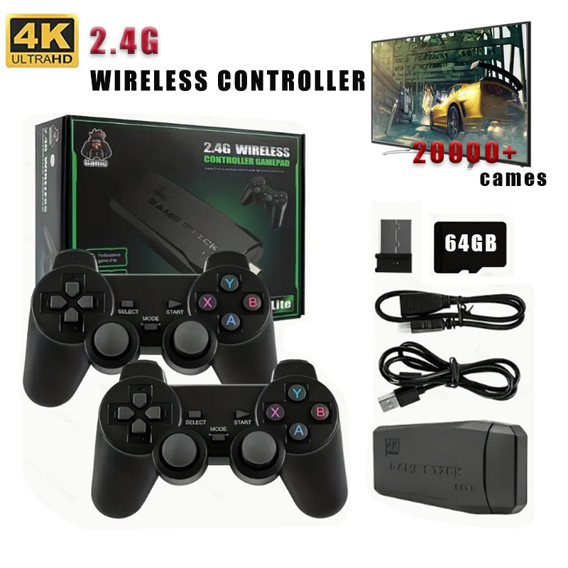 Wireless Video Game Stick 2.4G - مراجعة Gaming Console Video Game وسعره
