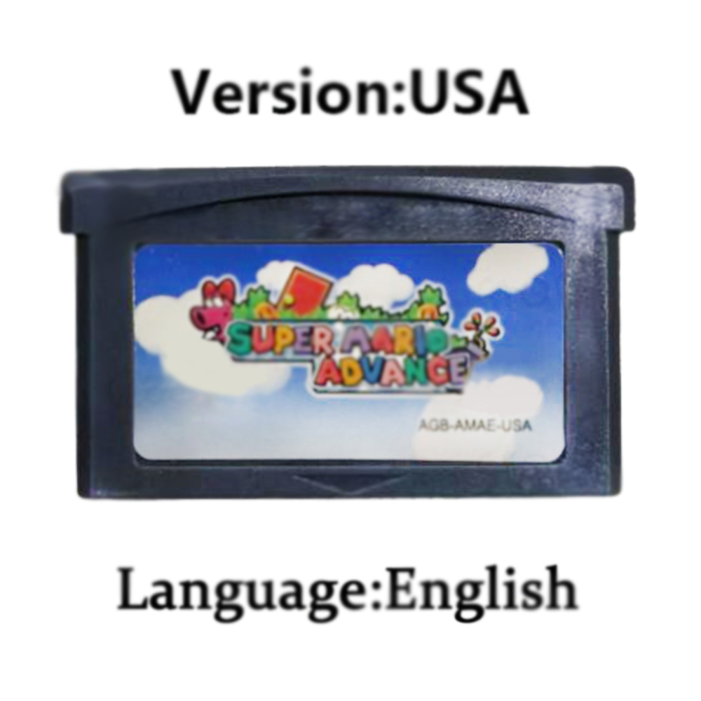 GBA Game Cartridge 32 Bit Vide - مراجعة Gaming Console Mario وسعره
