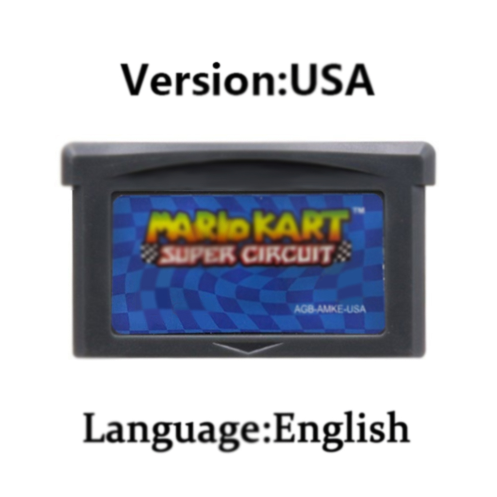 GBA Game Cartridge 32 Bit Vide - مراجعة Gaming Console Mario وسعره