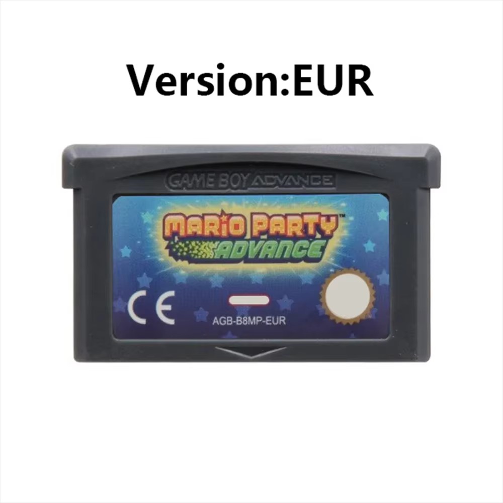 USA/EUR 32 Bit GBA Game Cartri - مراجعة Gaming Console Mario وسعره