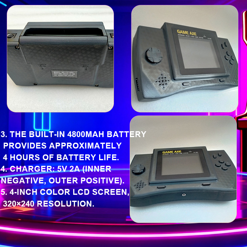 PFT Elite 4-Inch Handheld Arca - مراجعة Gaming Console Retro وسعره