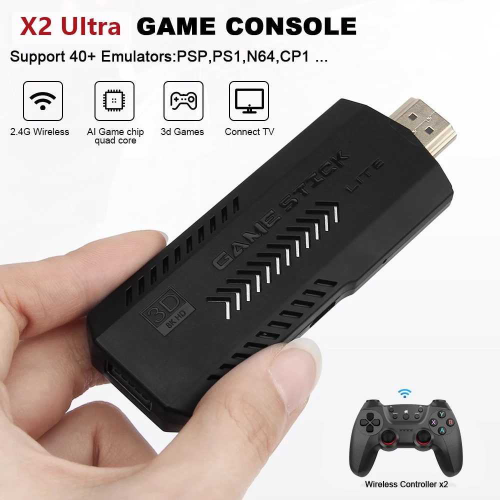 X2 Ultra Game Stick Wireless C - مراجعة Gaming Console X2 وسعره