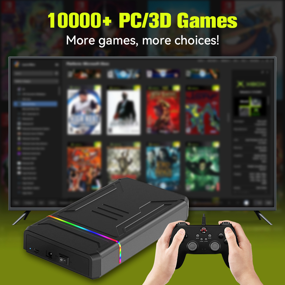 JMachen Launchbox 3TB Gaming H - مراجعة Gaming Console Video Game وسعره