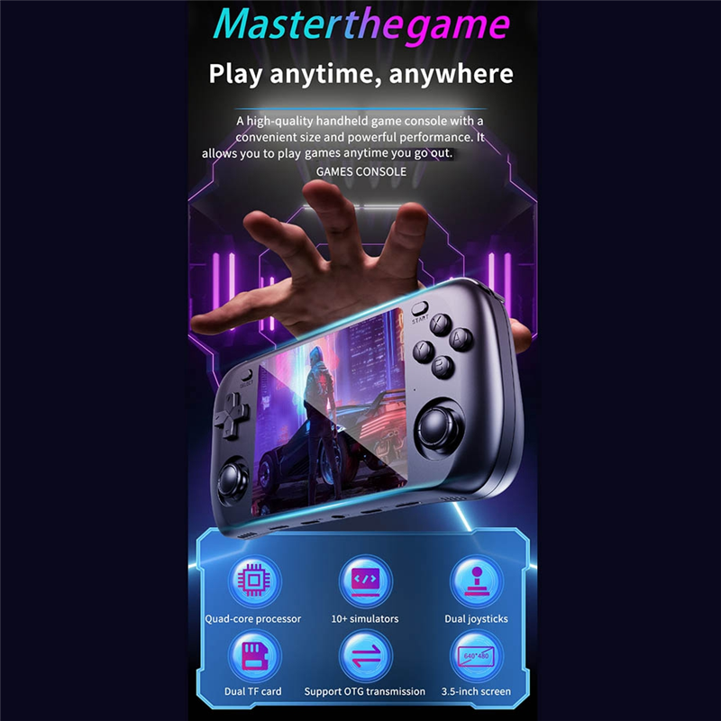 A73E-H36S 3.5 Inch Pocket Hand - مراجعة Gaming Console Video Game وسعره
