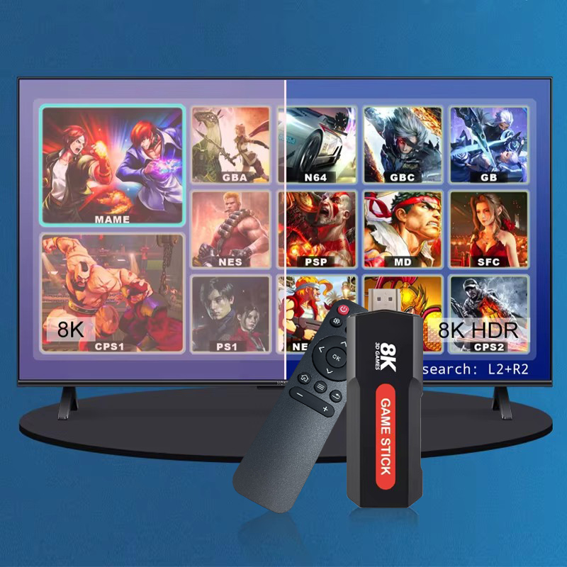 X2 Game Stick HD 4K 8K 3D Cons - مراجعة Gaming Console X2 وسعره
