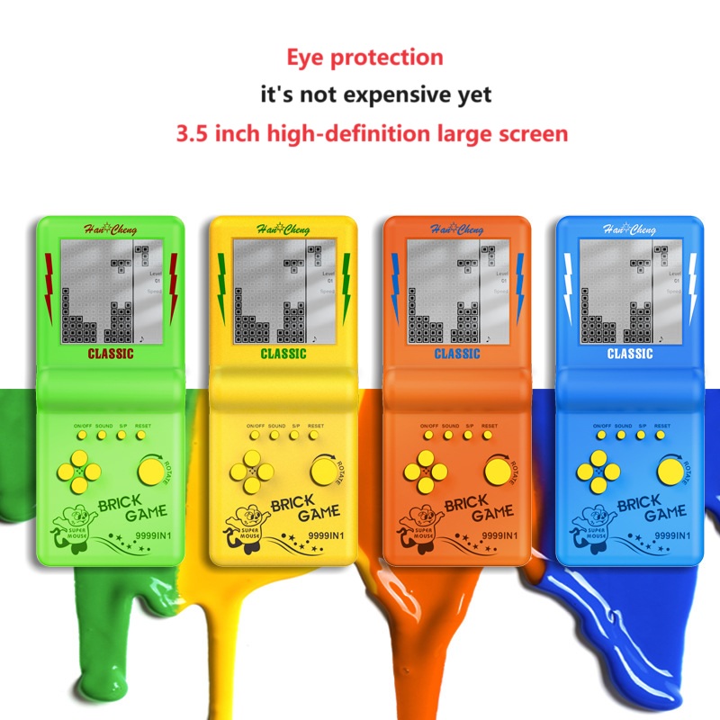 Russian Blocks Game Portable H - مراجعة Gaming Console For 7 Year Old وسعره
