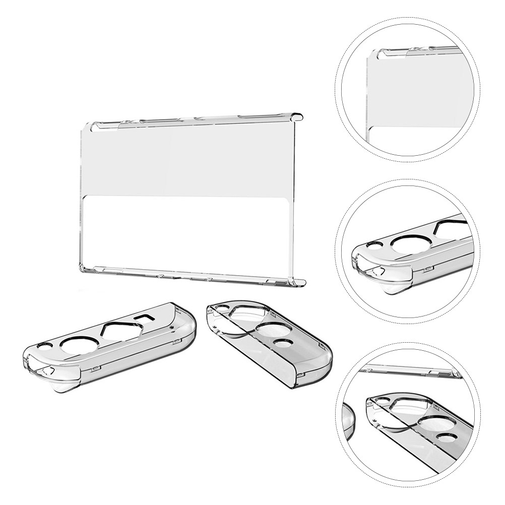 1Set Transparent Pc Hard Prote - مراجعة Console Gaming Pc Case وسعره