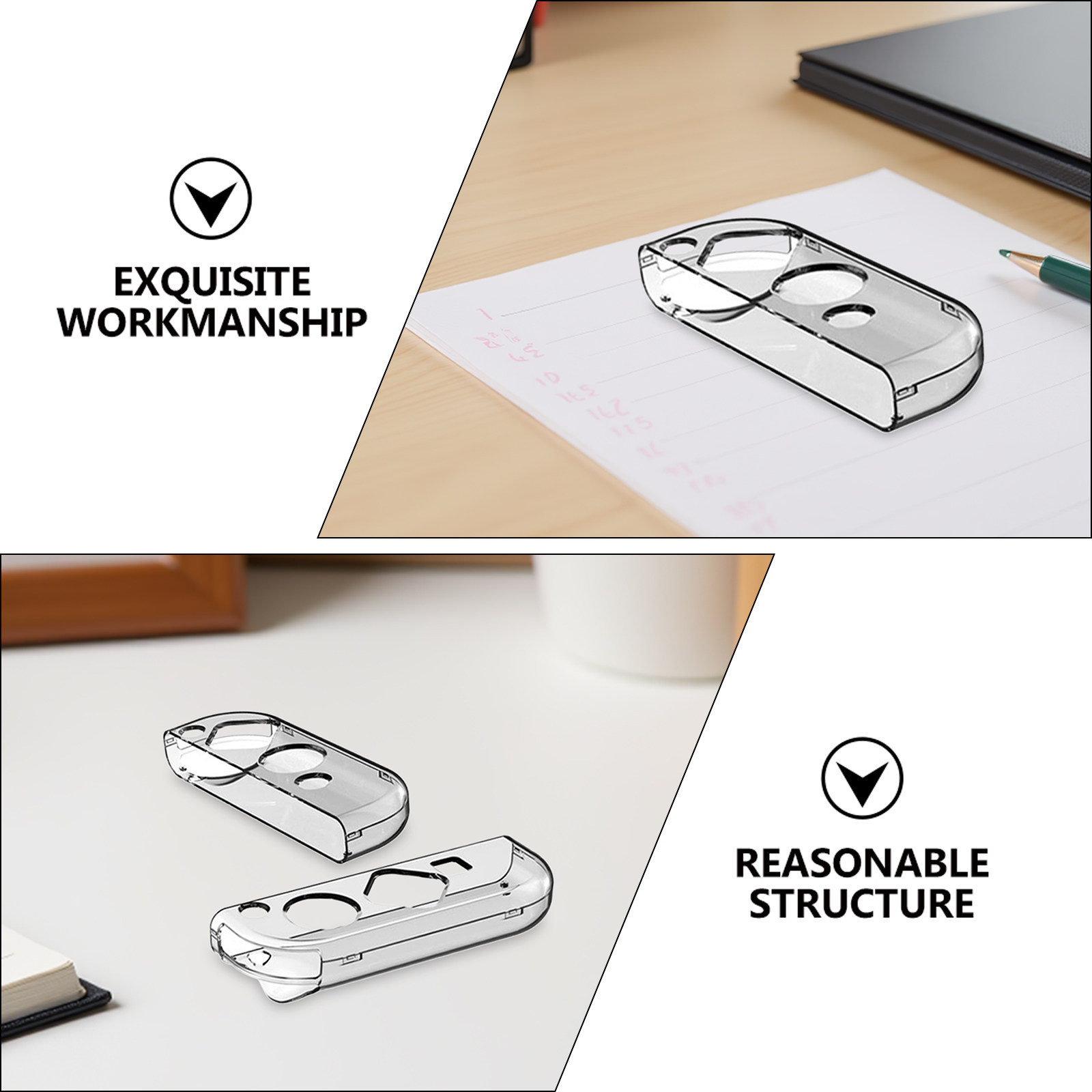 1Set Transparent Pc Hard Prote - مراجعة Console Gaming Pc Case وسعره