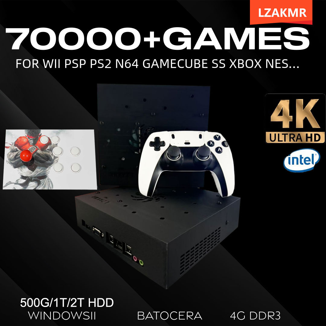 Retro Gaming Console 70000+ Ga - مراجعة Gaming Console Video Game وسعره