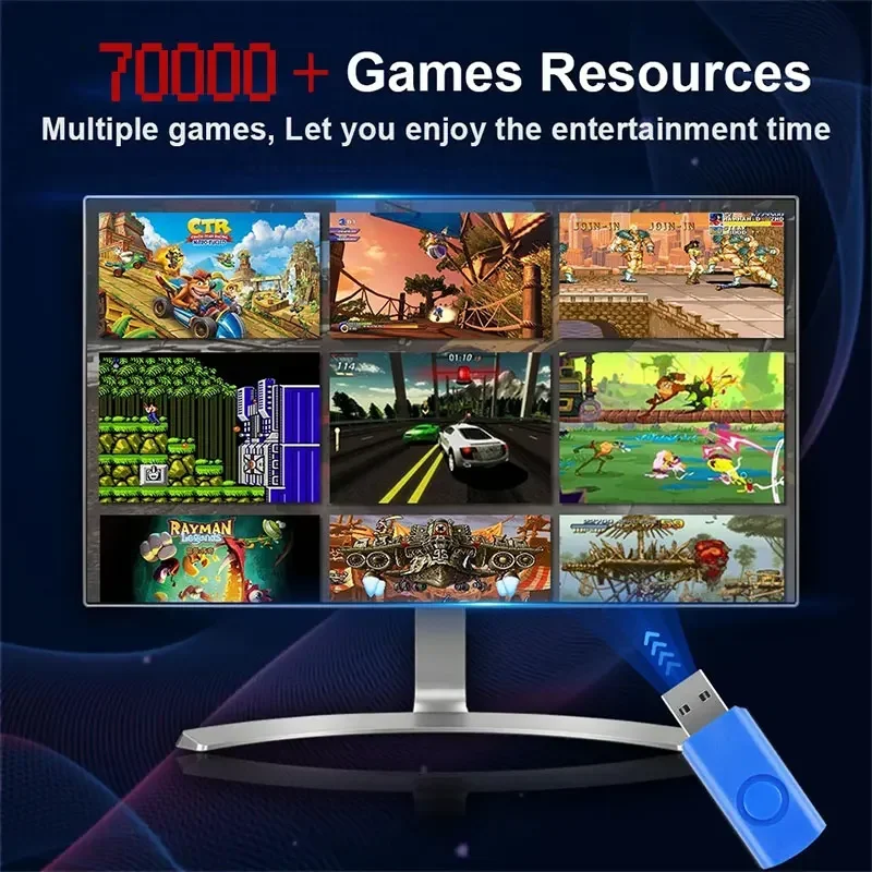 Retro Gaming Console 70000+ Ga - مراجعة Gaming Console Video Game وسعره