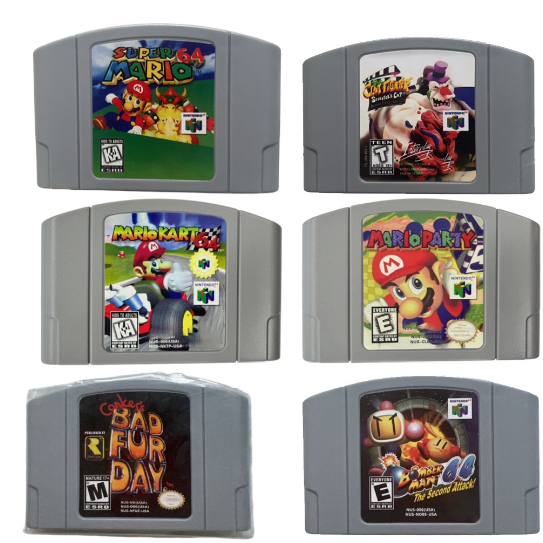 N64 USA NTSC Version 64 Bit Co - مراجعة Gaming Console Mario وسعره
